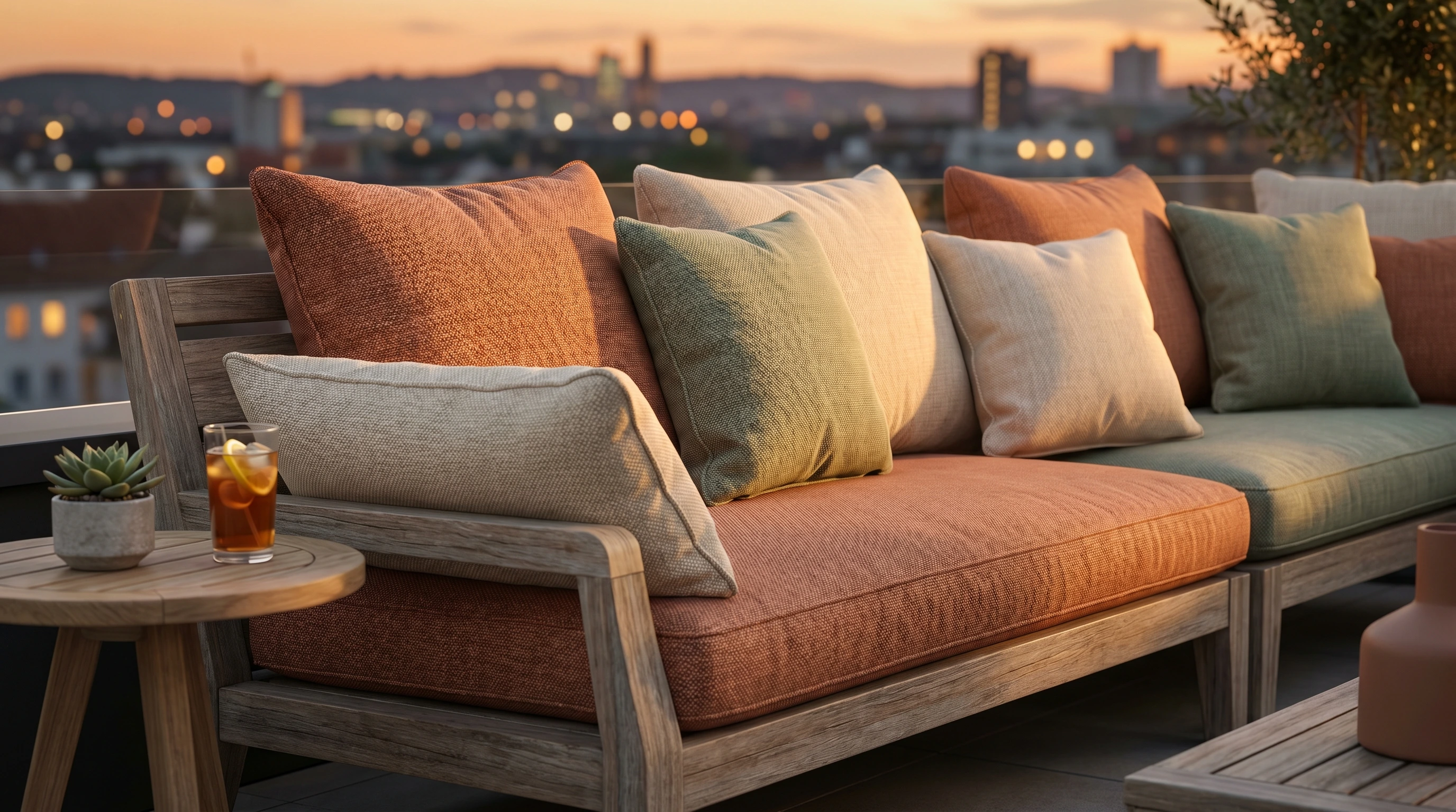 Come scegliere i cuscini perfetti per la tua terrazza, balcone o veranda